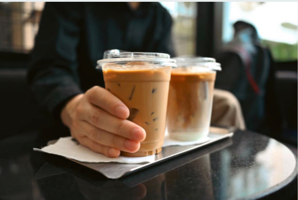 Iced coffee
